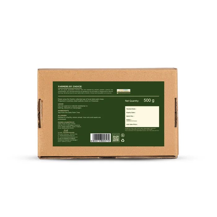 Date Palm Jaggery Solid