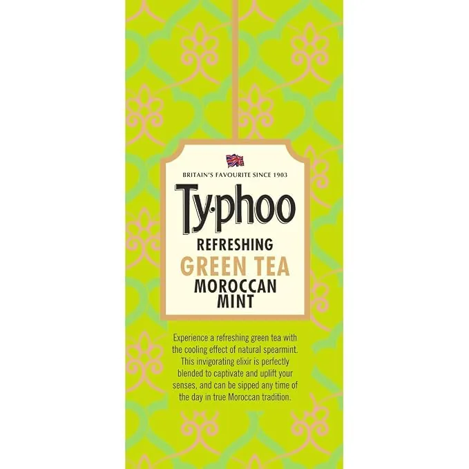 Typhoo Green Tea - Moroccan Mint Typhoo Green Tea - Moroccan Mint--50 g (25 Bags x 1.7 g each)