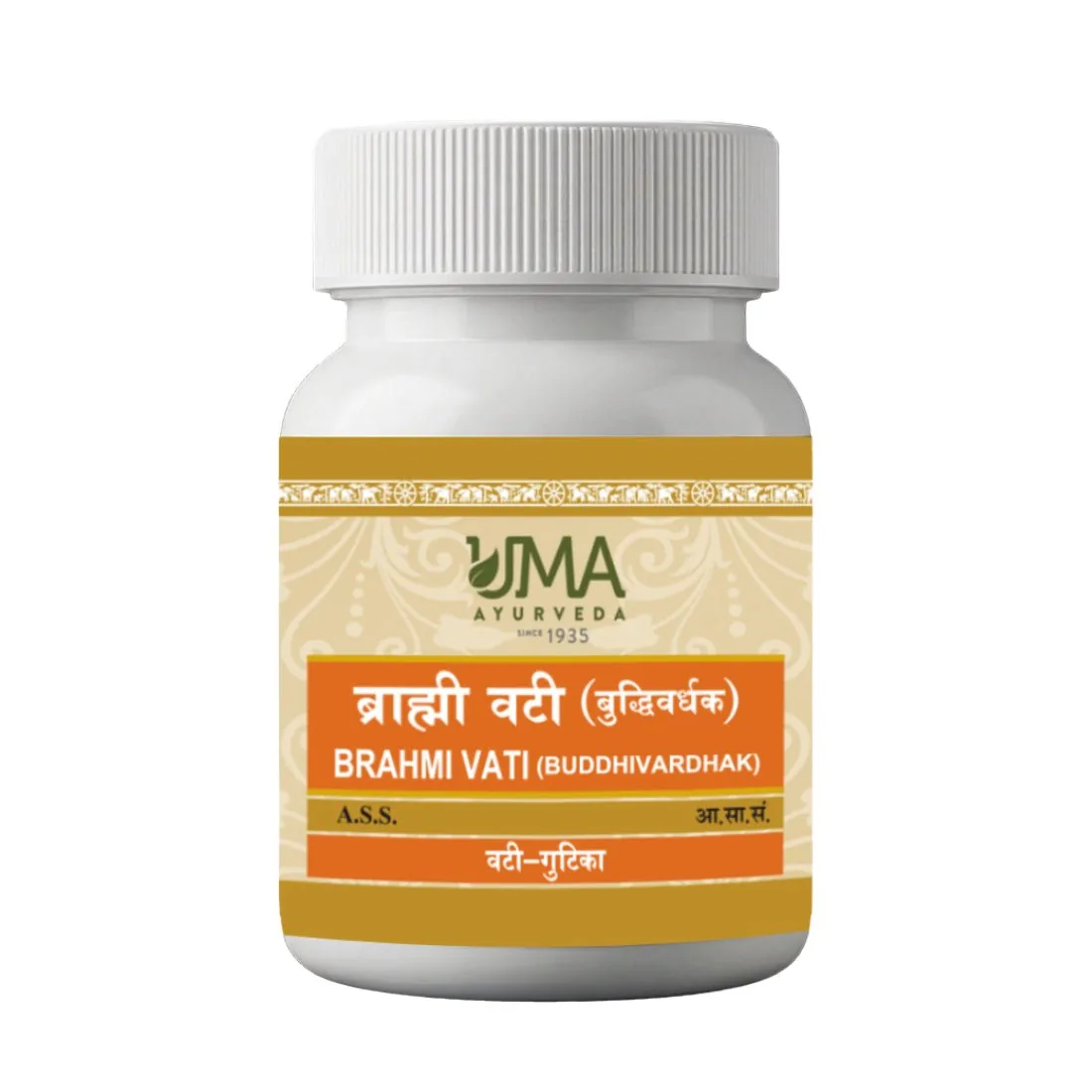 Uma Ayurveda Bramhi Vati Buddhivardhak