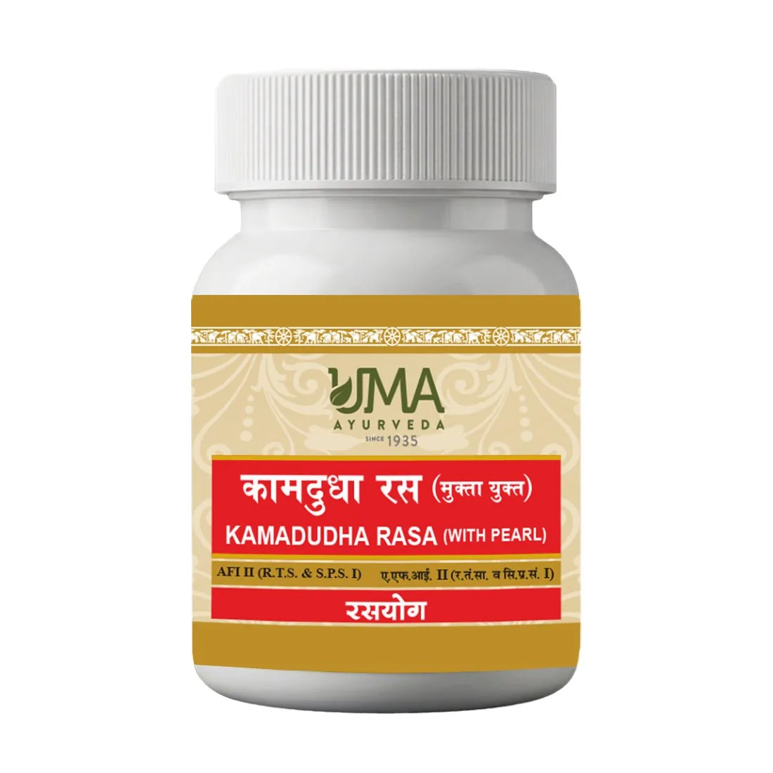 Uma Ayurveda Kamdudha Ras Tablets