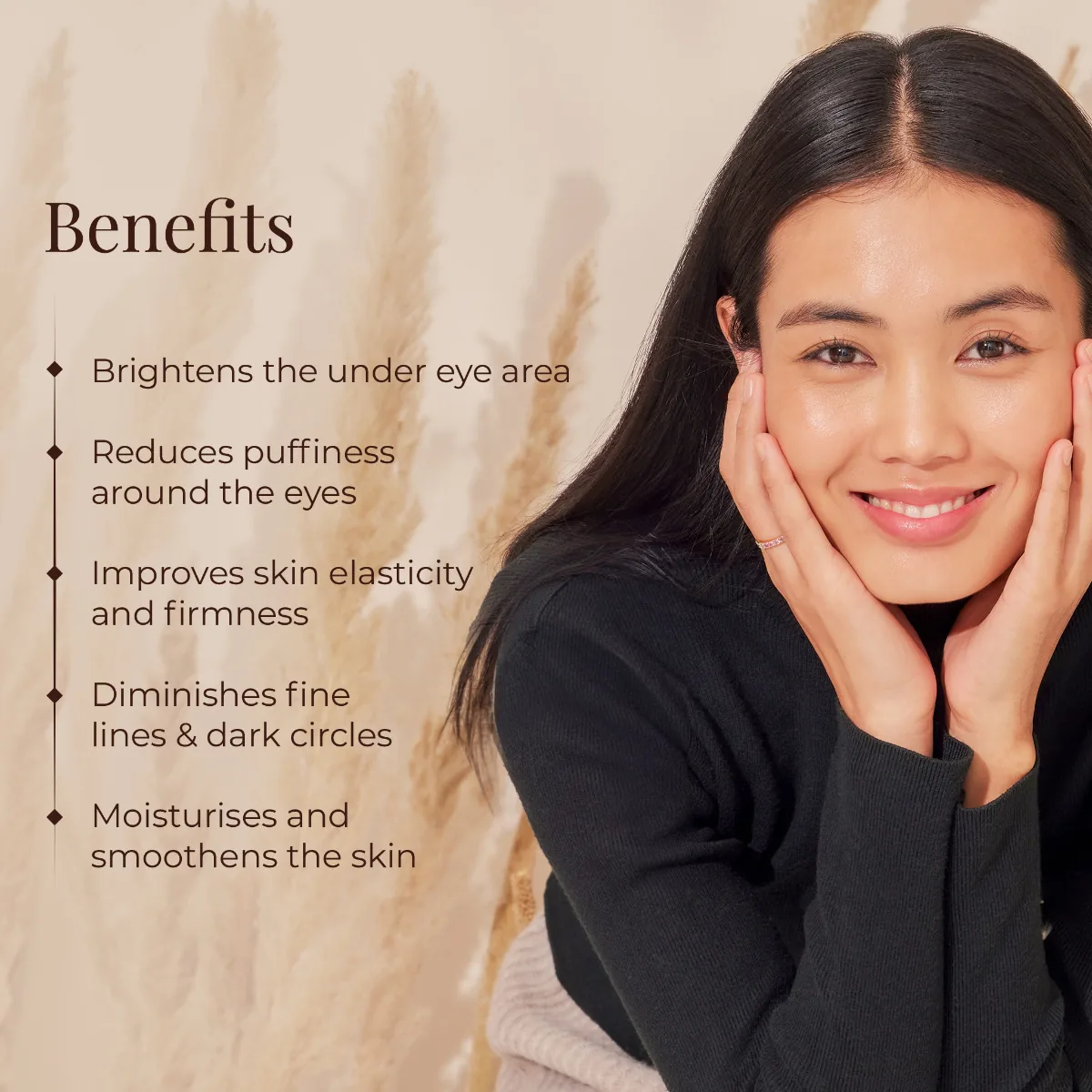 Forest Essentials Under Eye Serum Red Banana Flower & Potato Starch | Ayurvedic Eye Care | Dark Circle & Puffiness Treatment-5
