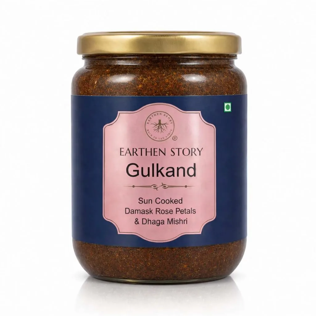 Unjha Ayurvedic Gulkand | Traditional Rose Petal Preserve | Natural Cooling Digestive Tonic-5
