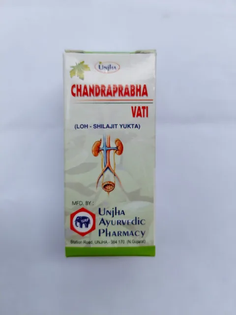 Unjha C Vati (Loh-Sj Yukta) | Ayurvedic Chandraprabha Tablets | Urinary & Strength Support-2