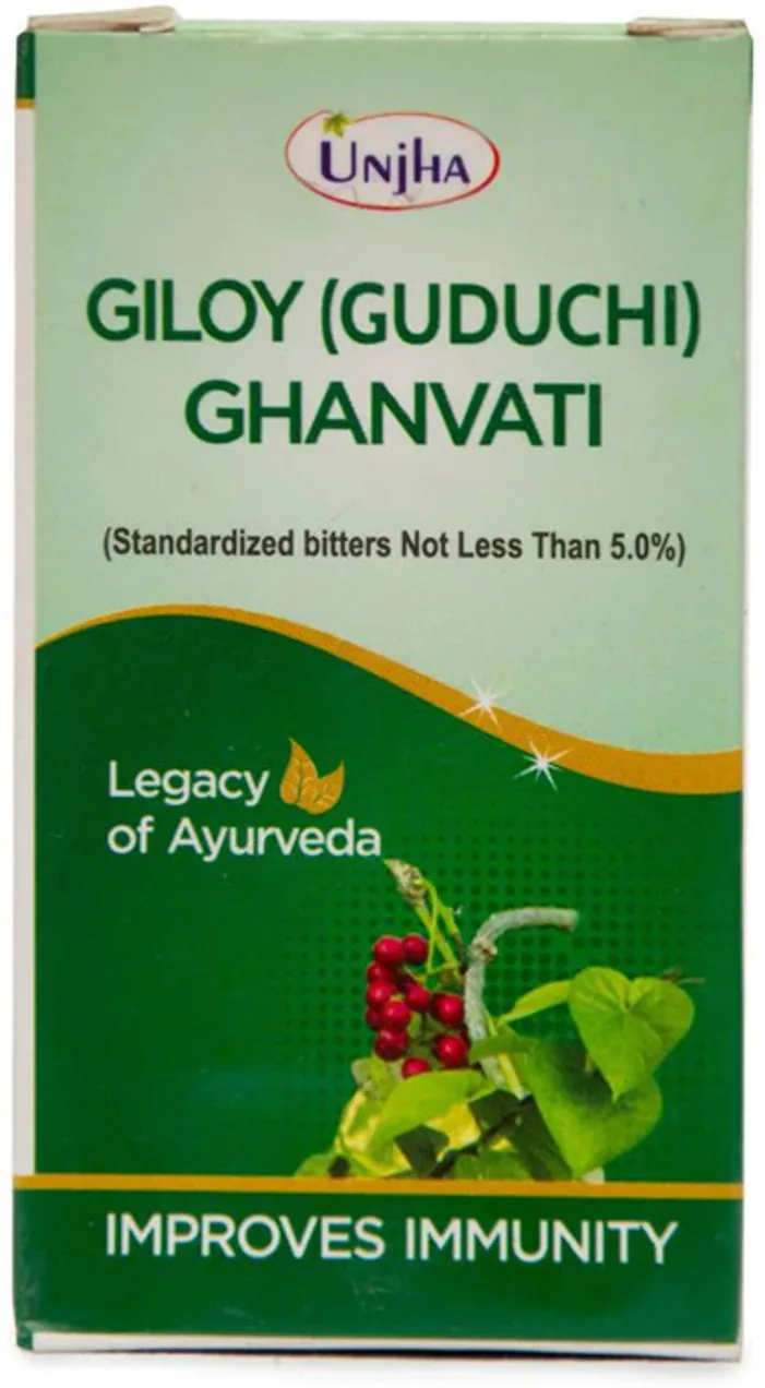 Unjha Giloy (Guduchi) Ghanvati | Ayurvedic Immunity Booster | Natural Detox & Wellness Support-3