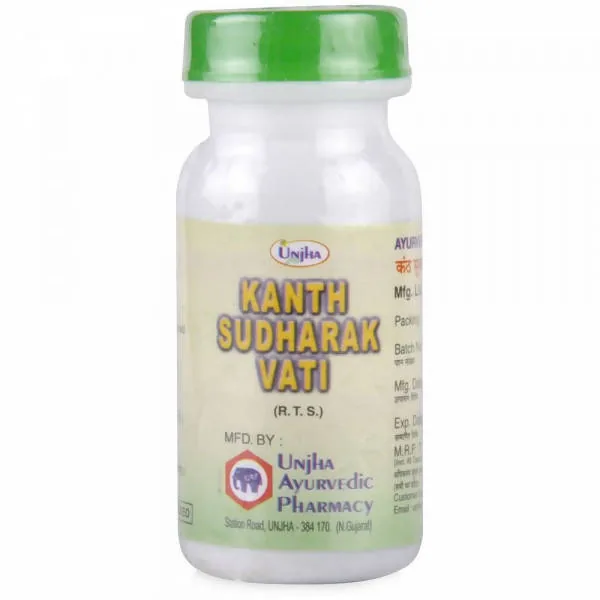 Unjha Kanth Sudharak Vati | Ayurvedic Throat Soothing Pills | Natural Relief for Sore Throat and Hoarseness-3
