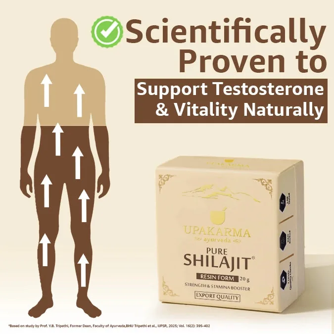 Upakarma Ayurveda Original & Pure SJ Resin Form with Ashwagandha | Pure Himalayan Shilajit & Adaptogenic Herb Blend | Natural Stamina & Strength Booster-6