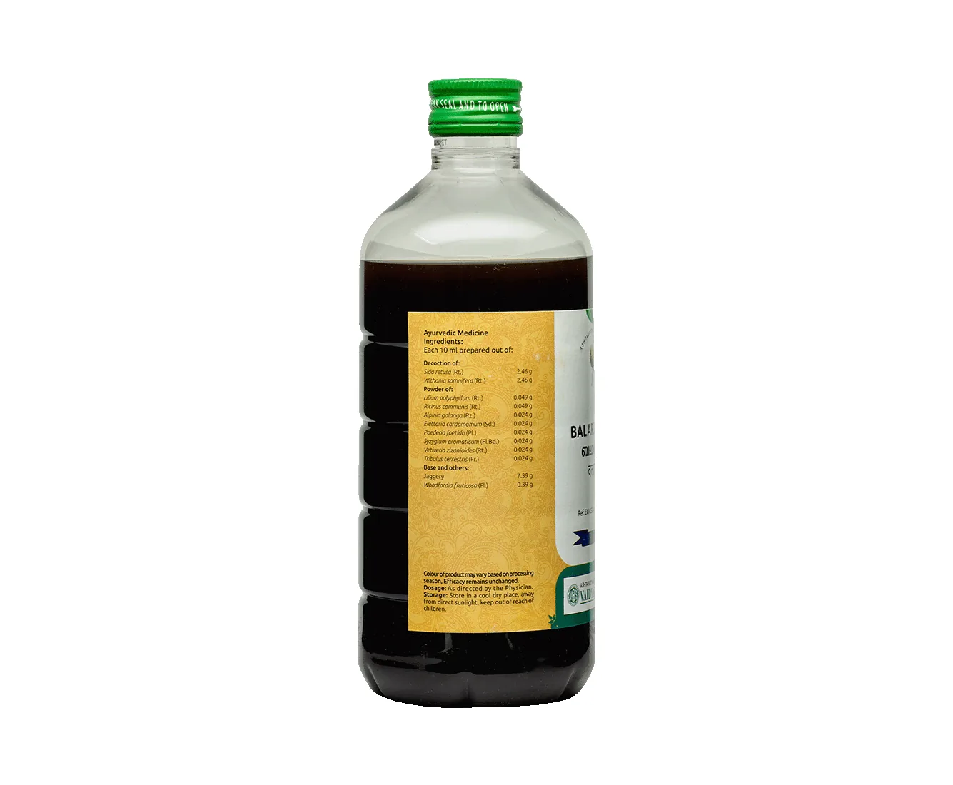 Vaidyaratnam Balarishtam | Ayurvedic Tonic | For Strength & Well-being-2
