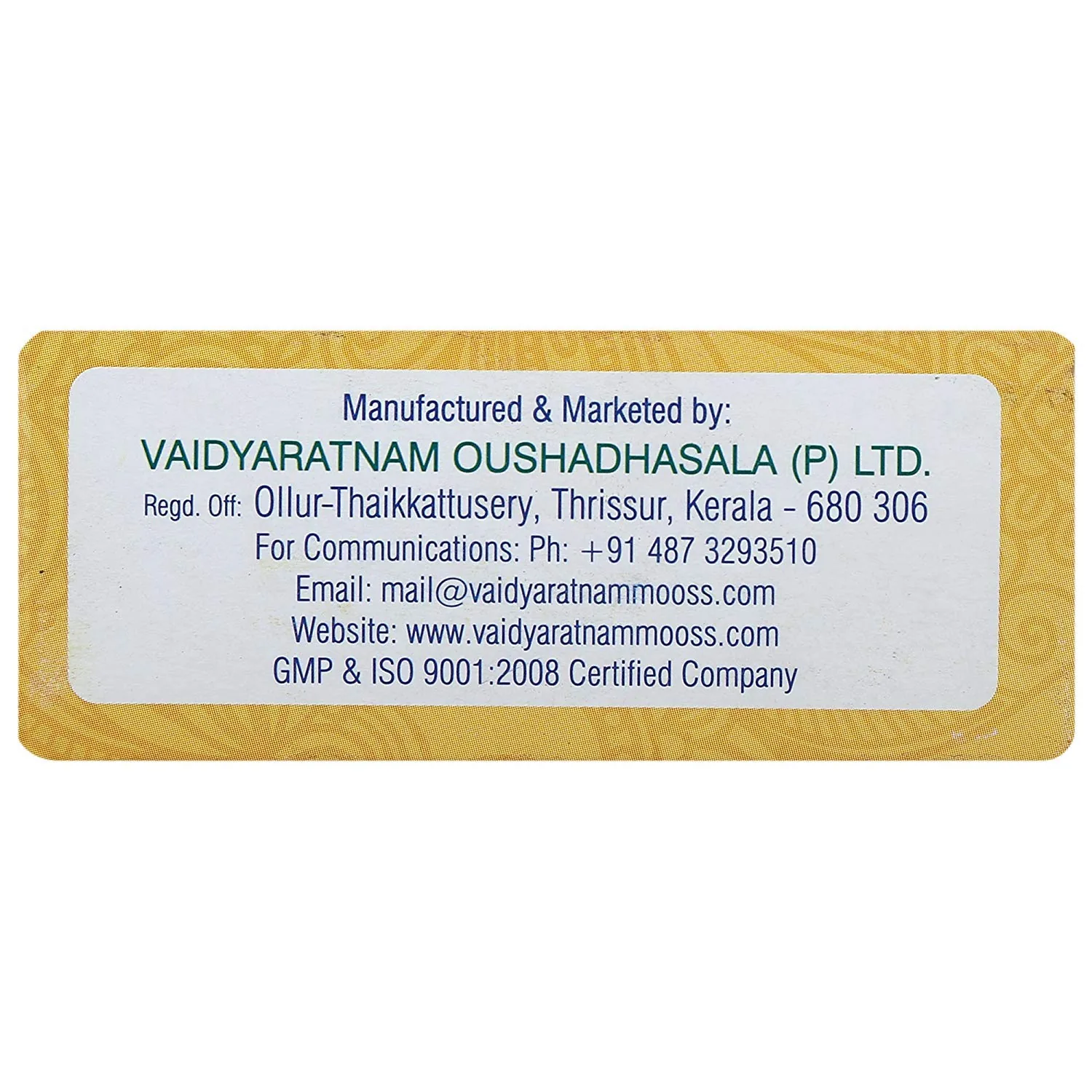 Vaidyaratnam Kanchanara Gulgulu Gulika Tablets | Ayurvedic Thyroid & Lymphatic Support | Traditional Guggulu Formulation-3
