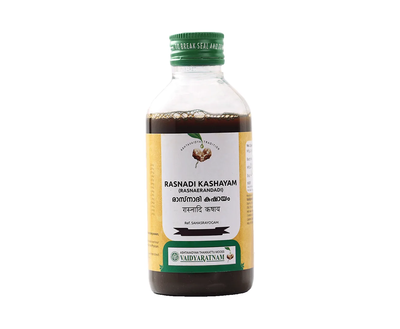 Vaidyaratnam Maharasnadi Kashayam | Ayurvedic Liquid Decoction | Vata Pacifying Joint Support-1
