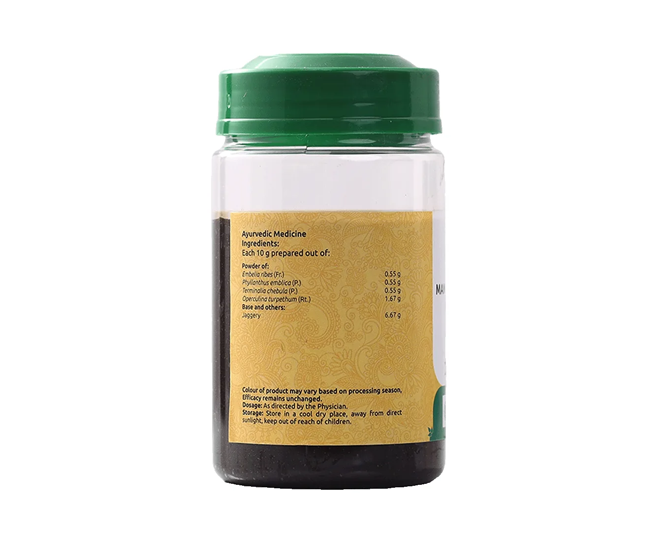 Vaidyaratnam Manibhadram Leham | Ayurvedic Laxative | Skin & Gut Health Support-2