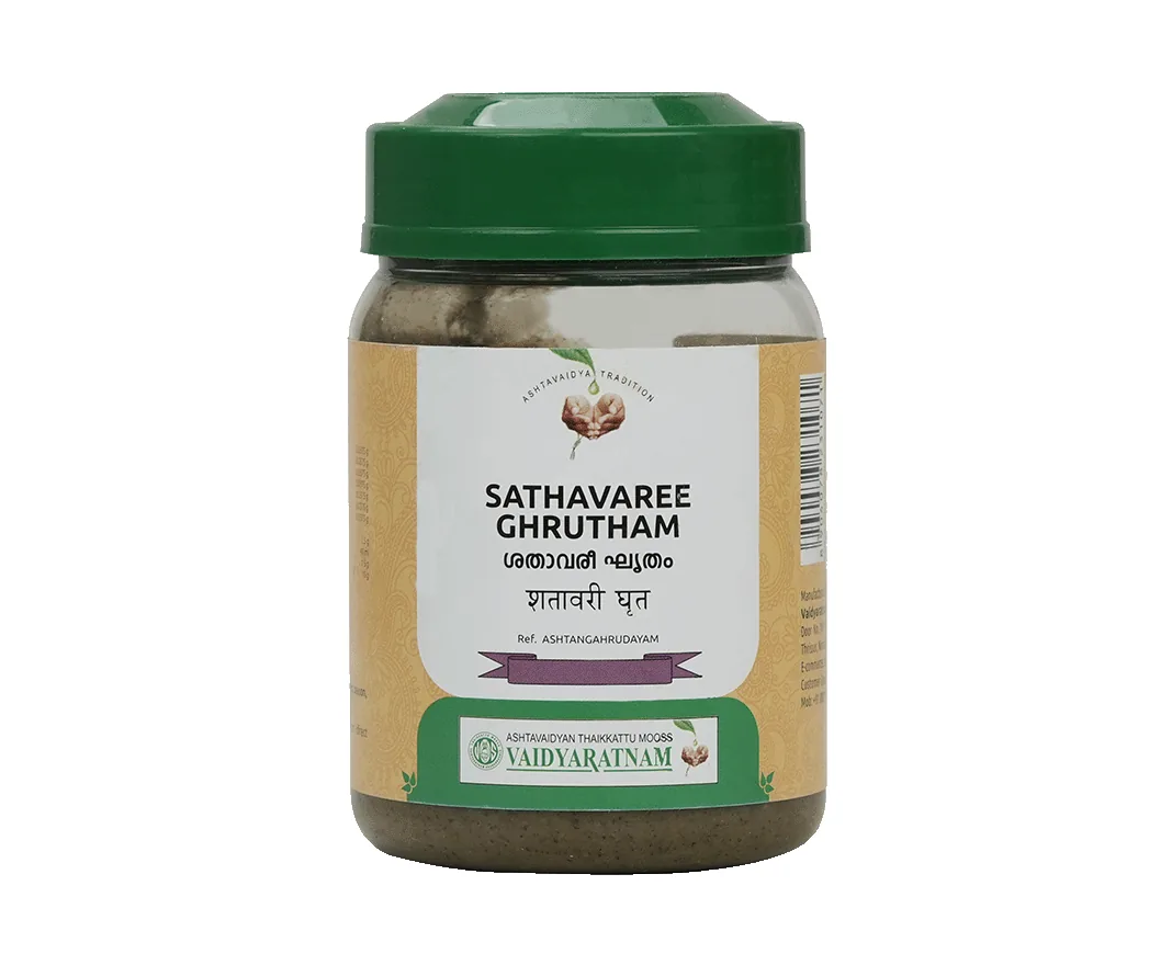 Vaidyaratnam Sathavaree Ghrutham | Ayurvedic Herbal Ghee | Traditional Wellness Support-2