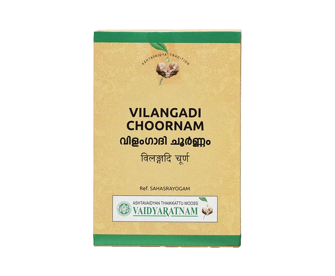 Vaidyaratnam Vilangadi Kashaya Choornam | Ayurvedic Herbal Powder | Digestive & Gut Health Support-1