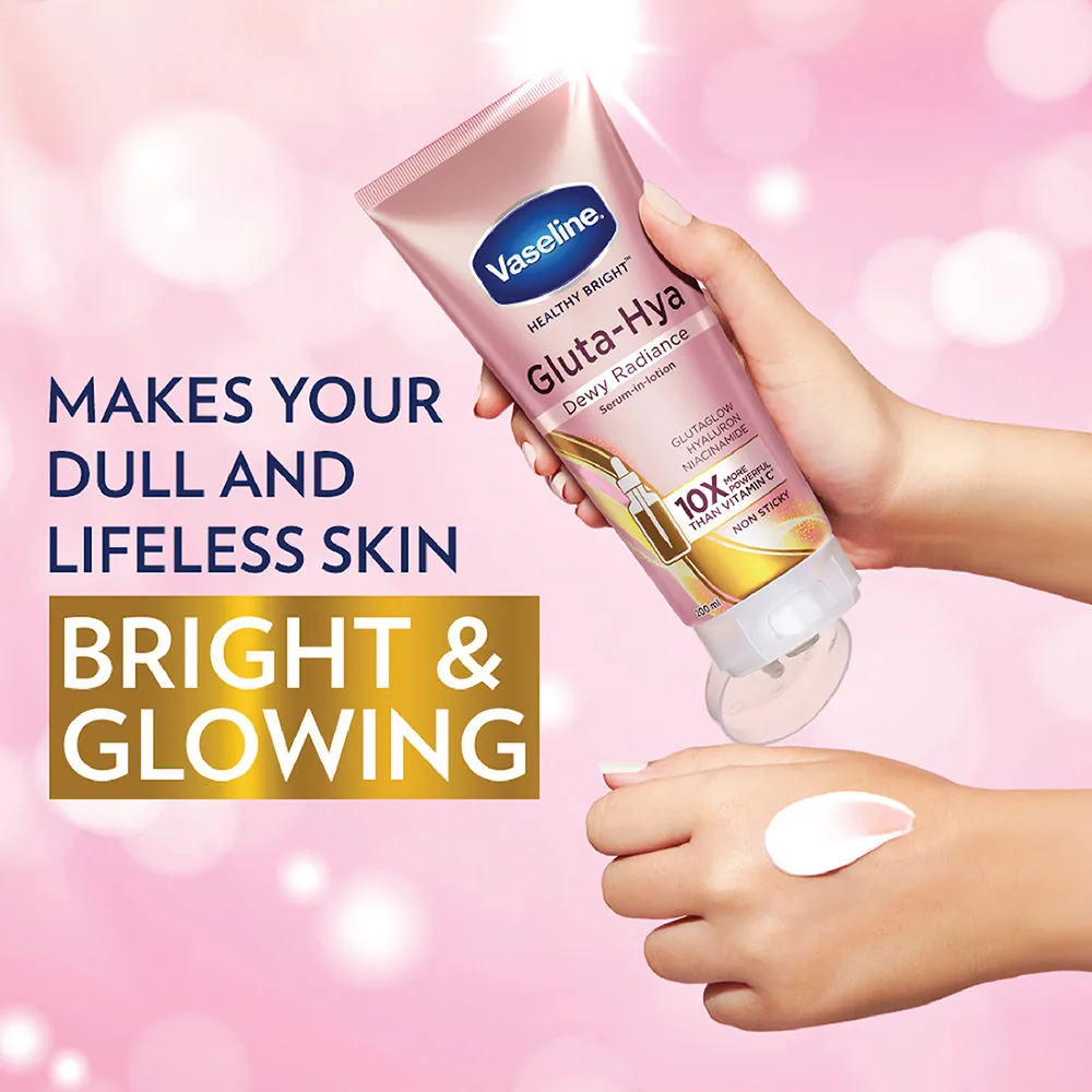Vaseline Gluta Hya Serum-in-Lotion Combo of Dewy Radiance and Flawless Glow-3