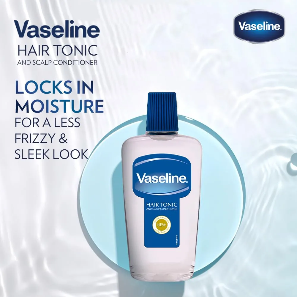 Vaseline Hair Tonic & Scalp Conditioner For Dry Hair | Non-Greasy Scalp Nourishment | Daily Hair Grooming Oil-4