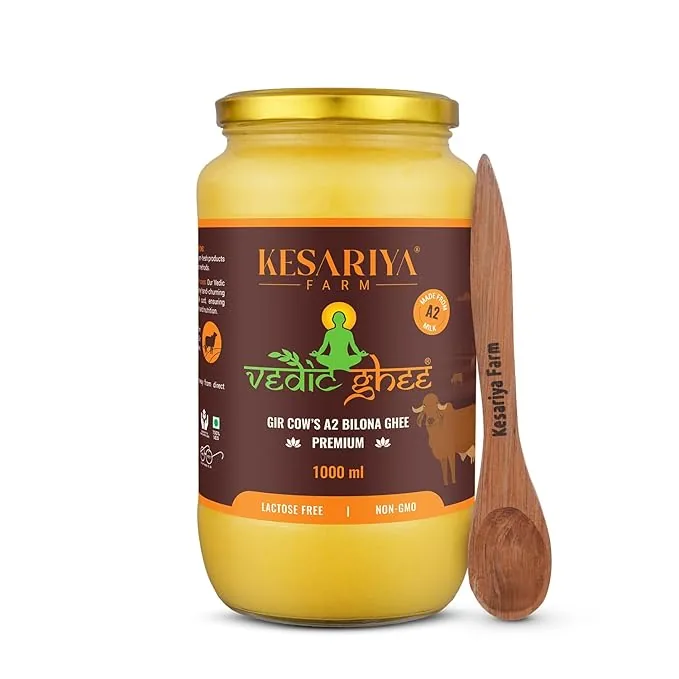 Vedic Ghee Premium A2 Gir Cow Cultured Ghee