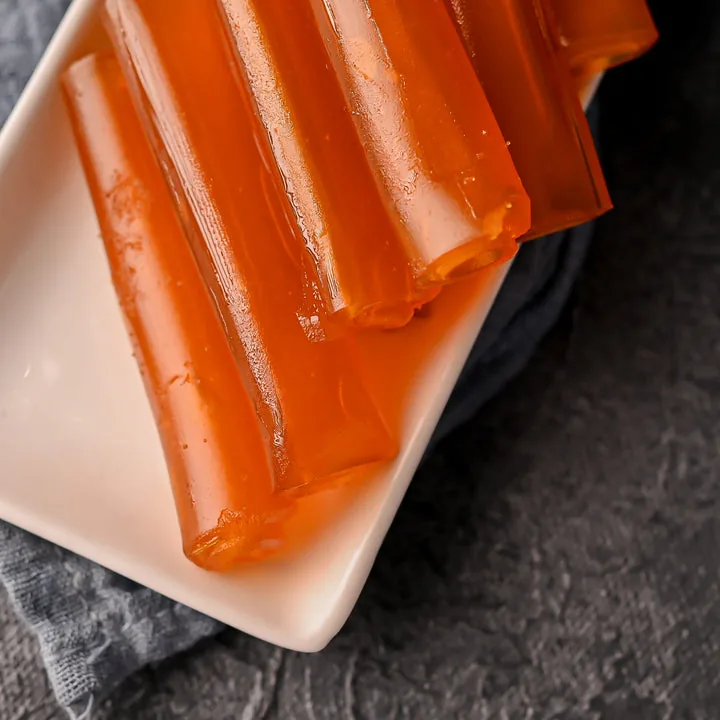 Vellanki Foods Mango Jelly Rolls | Traditional Mamidi Tandra | Sun-Dried Sweet Mango Candy-1