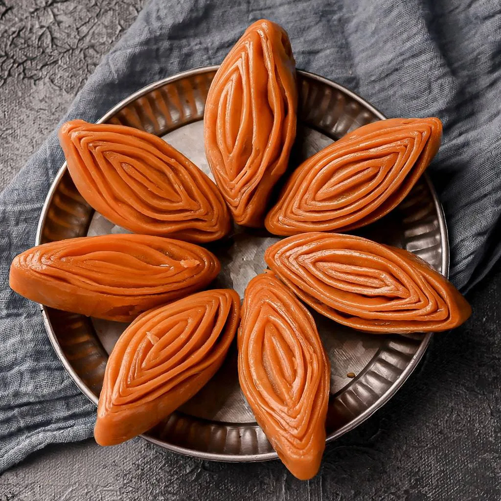 Vellanki Foods Tapeswaram Kaja | Traditional Andhra Sweet | Syrupy Flaky Delicacy