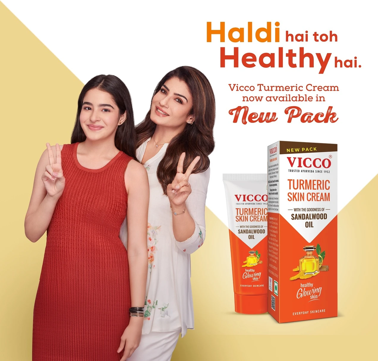Vicco Turmeric Skin Cream | Ayurvedic Formula with Sandalwood Oil | Natural Skin Nourishment & Blemish Care-2