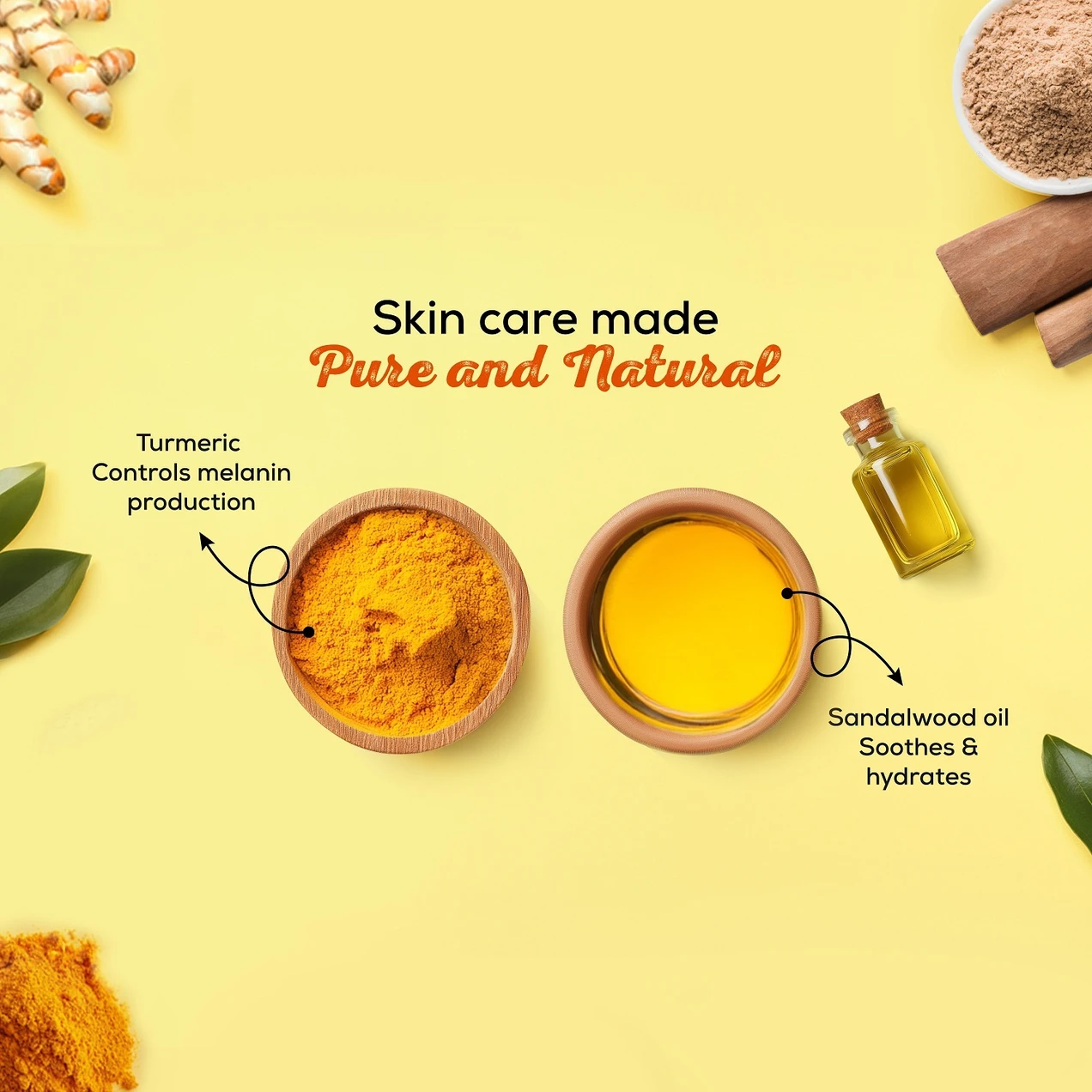 Vicco Turmeric Skin Cream | Ayurvedic Formula with Sandalwood Oil | Natural Skin Nourishment & Blemish Care-3