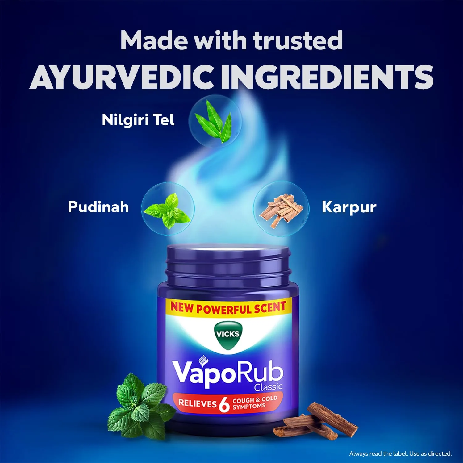 Vicks VapoRub Classic Balm | Cold & Cough Relief Ointment | Fast-Acting Multi-Symptom Relief-4