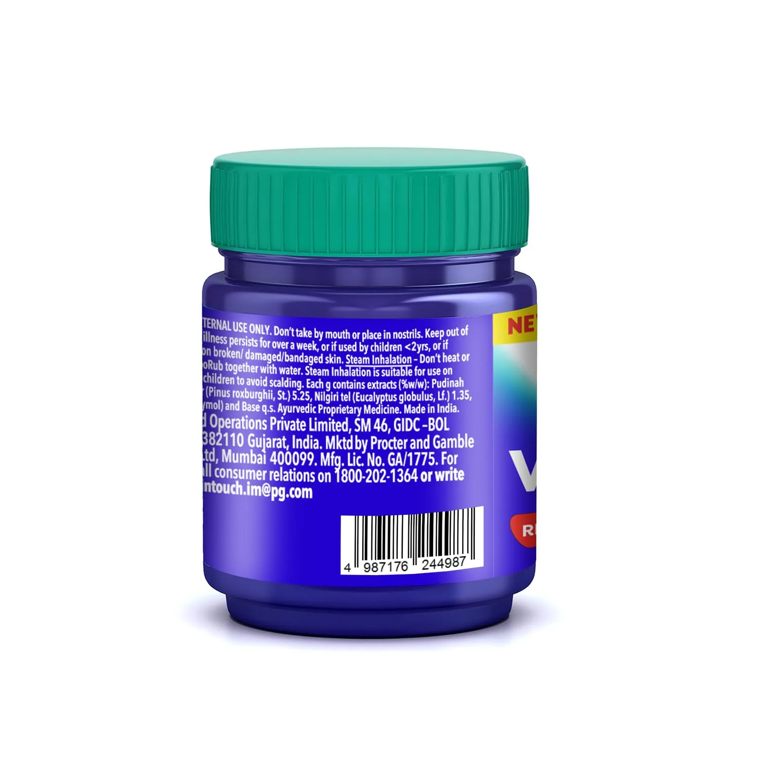 Vicks VapoRub Classic Balm | Cold & Cough Relief Ointment | Fast-Acting Multi-Symptom Relief-3