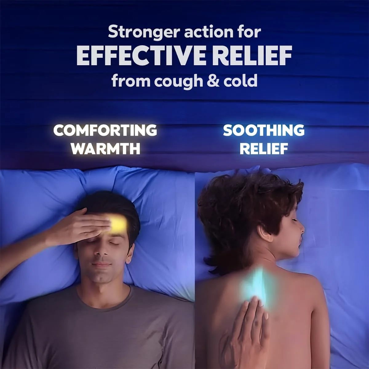 Vicks Vaporub Xtra Strong Balm | Double Action Cold & Headache Relief-2