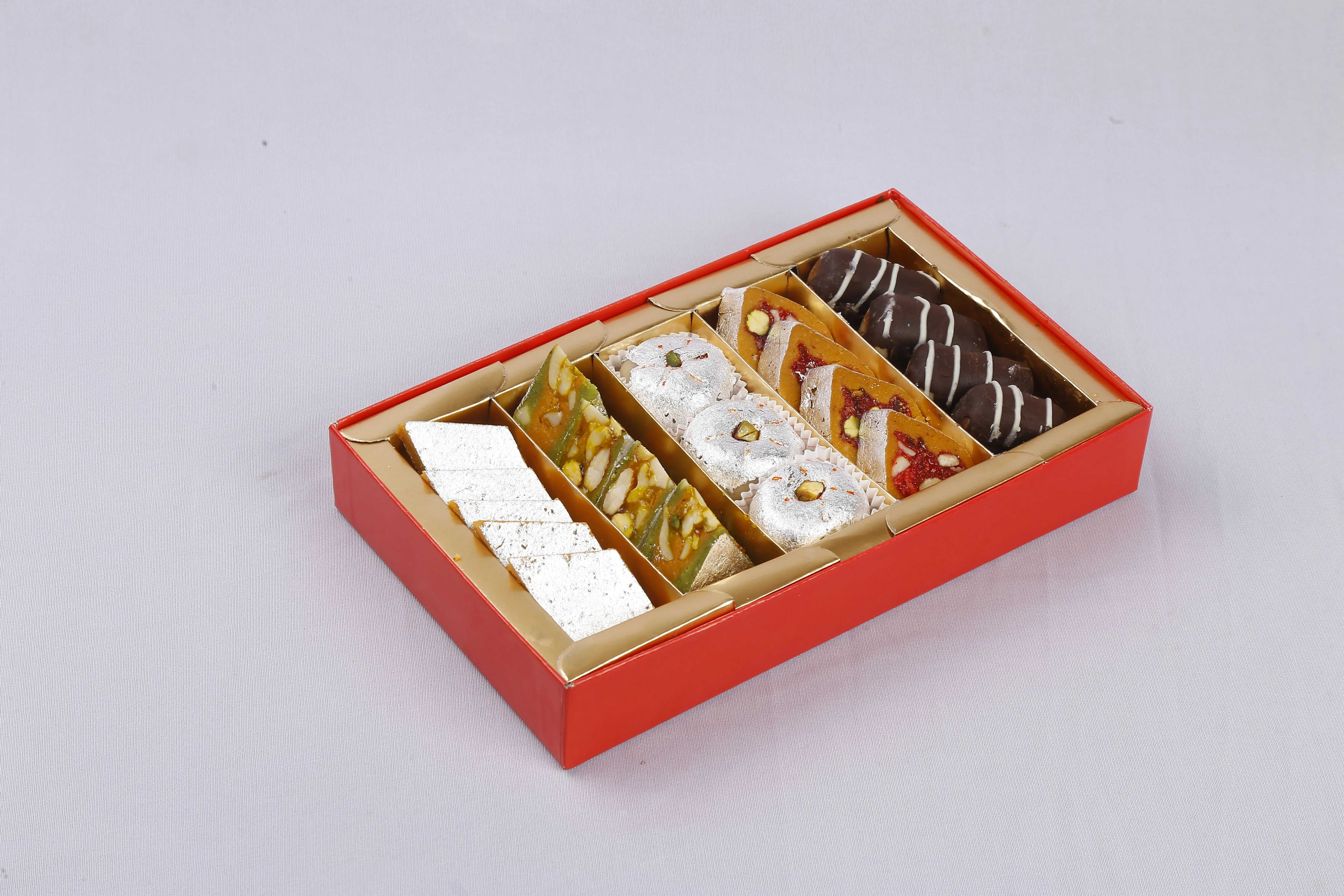 Vipul Dudhiya Kaju Dryfruit Five Star Box | Authentic Indian Sweets | Festive Gift Pack 500 gm
