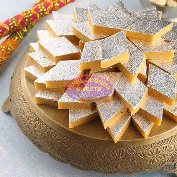 Vipul Dudhiya Kesar Kaju Katri Sweets | Traditional Cashew Mithai | Authentic Saffron Recipe
