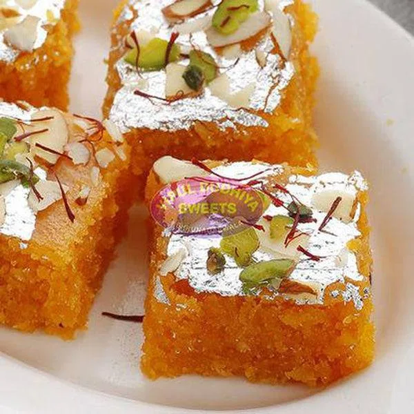 Vipul Dudhiya Kesar Topra Pak | Saffron Coconut Fudge | Traditional Gujarati Mithai-1
