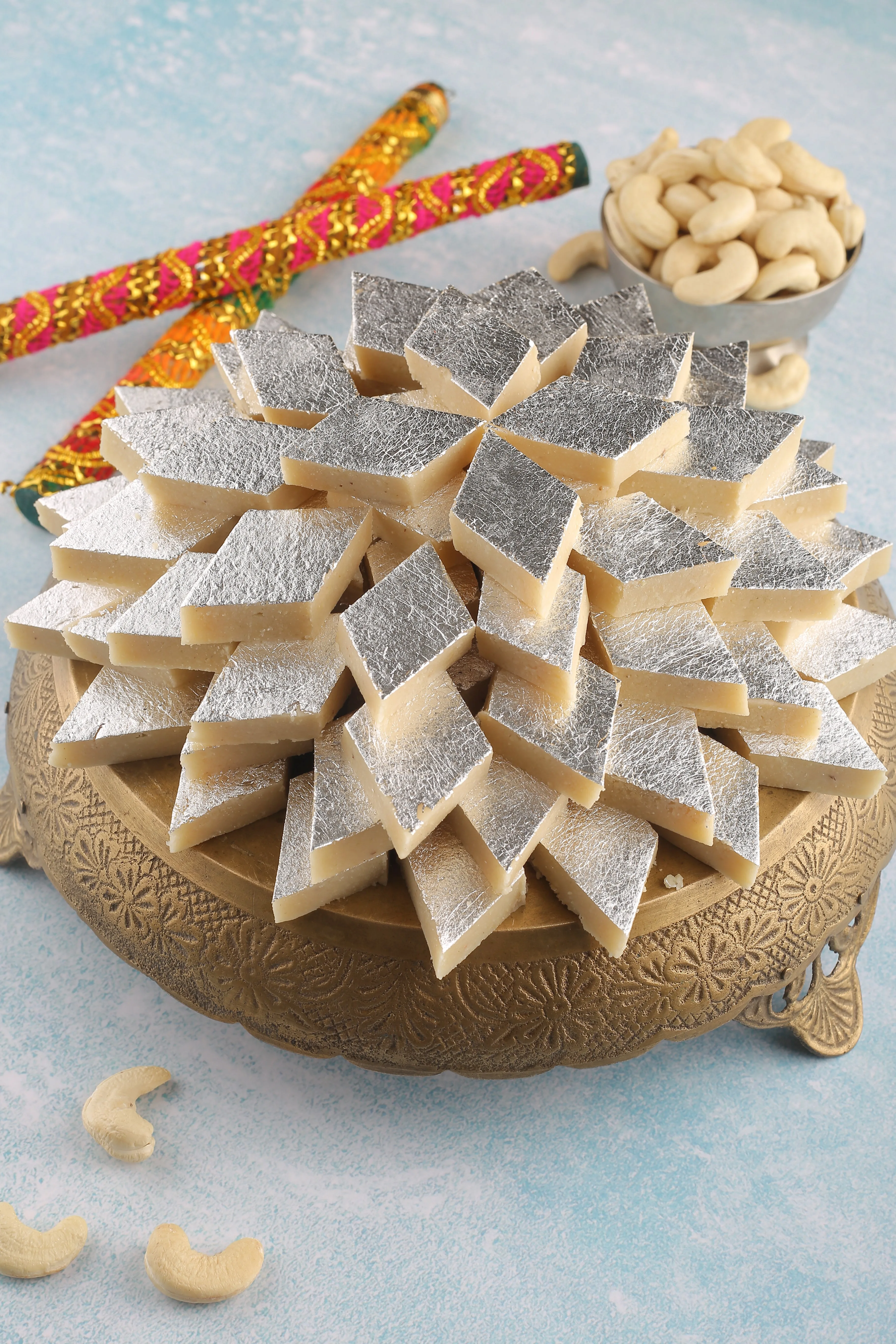 Vipul Dudhiya Mini Kaju Katri | Bite-Sized Indian Sweet | Authentic Ahmedabad Recipe 500 gm