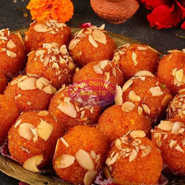 Vipul Dudhiya Sweets Motichur Ladu | Authentic Fine Boondi Sweet | Traditional Gujarati Mithai