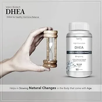 Vokin Biotech DHEA Capsules | Dietary Supplement | Supports Healthy Mood & Hormonal Balance-3