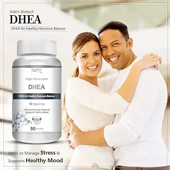 Vokin Biotech DHEA Capsules | Dietary Supplement | Supports Healthy Mood & Hormonal Balance-5
