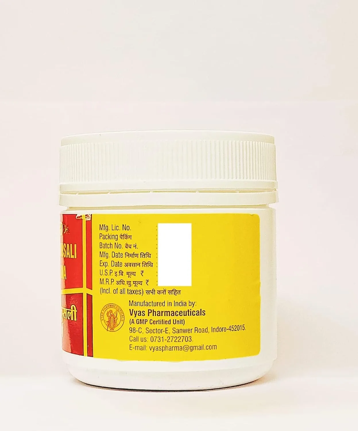 Vyas Safed Musli Churna | Ayurvedic Vitality & Stamina Support-3