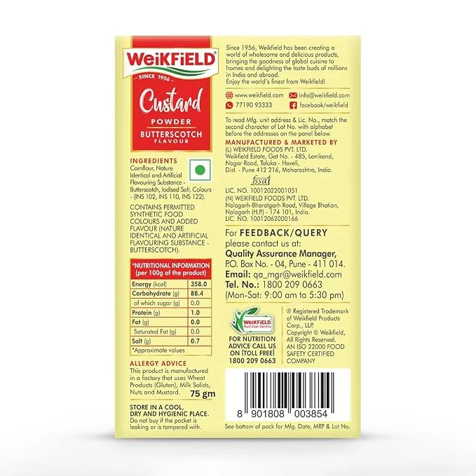 Weikfield Custard Powder Butterscotch-3