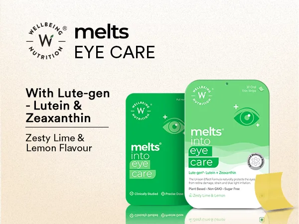 Wellbeing Nutrition Melts Eye Care Vitamins | Dissolvable Oral Strips | Blue Light & Digital Strain Protection-2