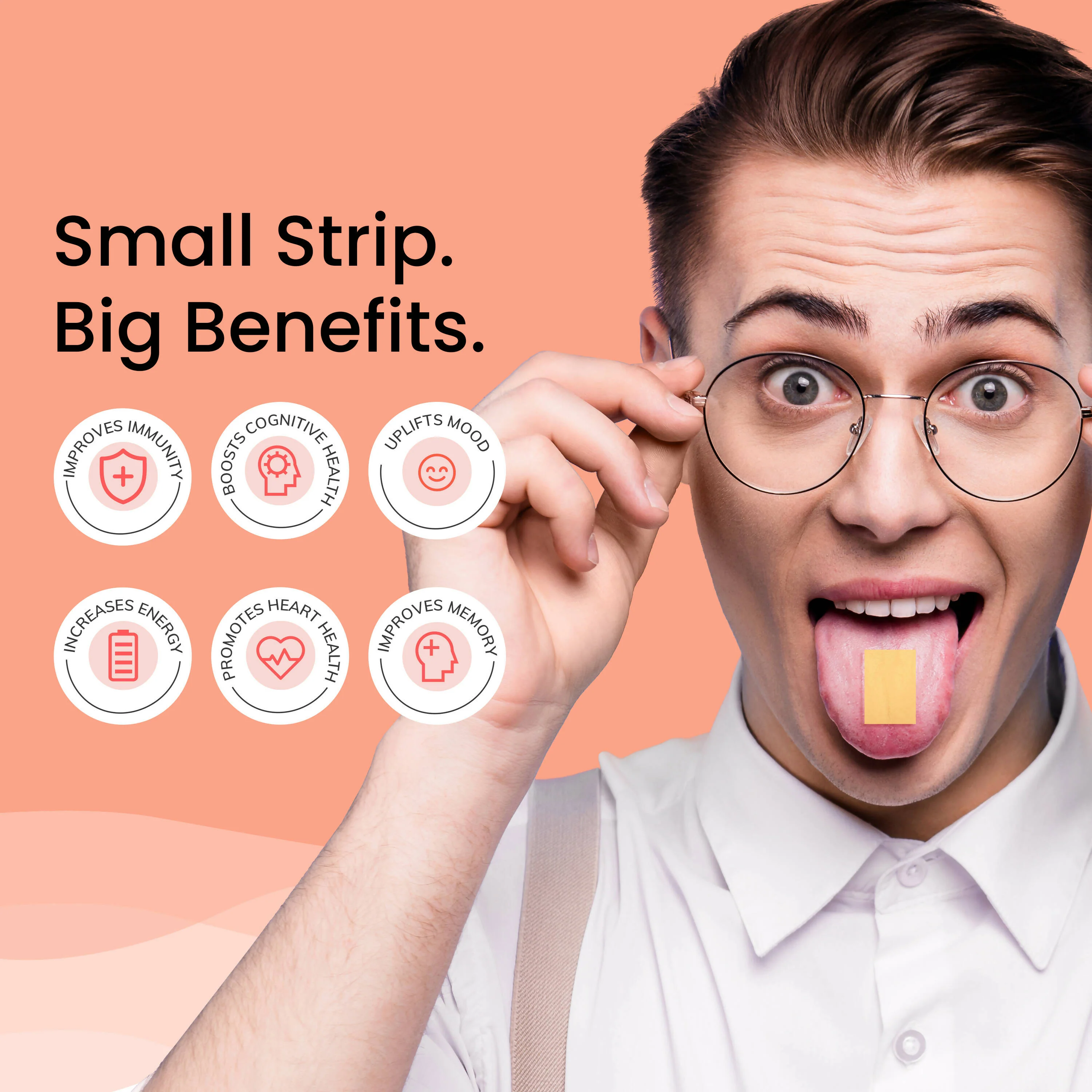 Wellbeing Nutrition Melts Into Multivitamins Oral Strips | Divine Alphonso Mango Flavor | Daily Multivitamin Strips-2