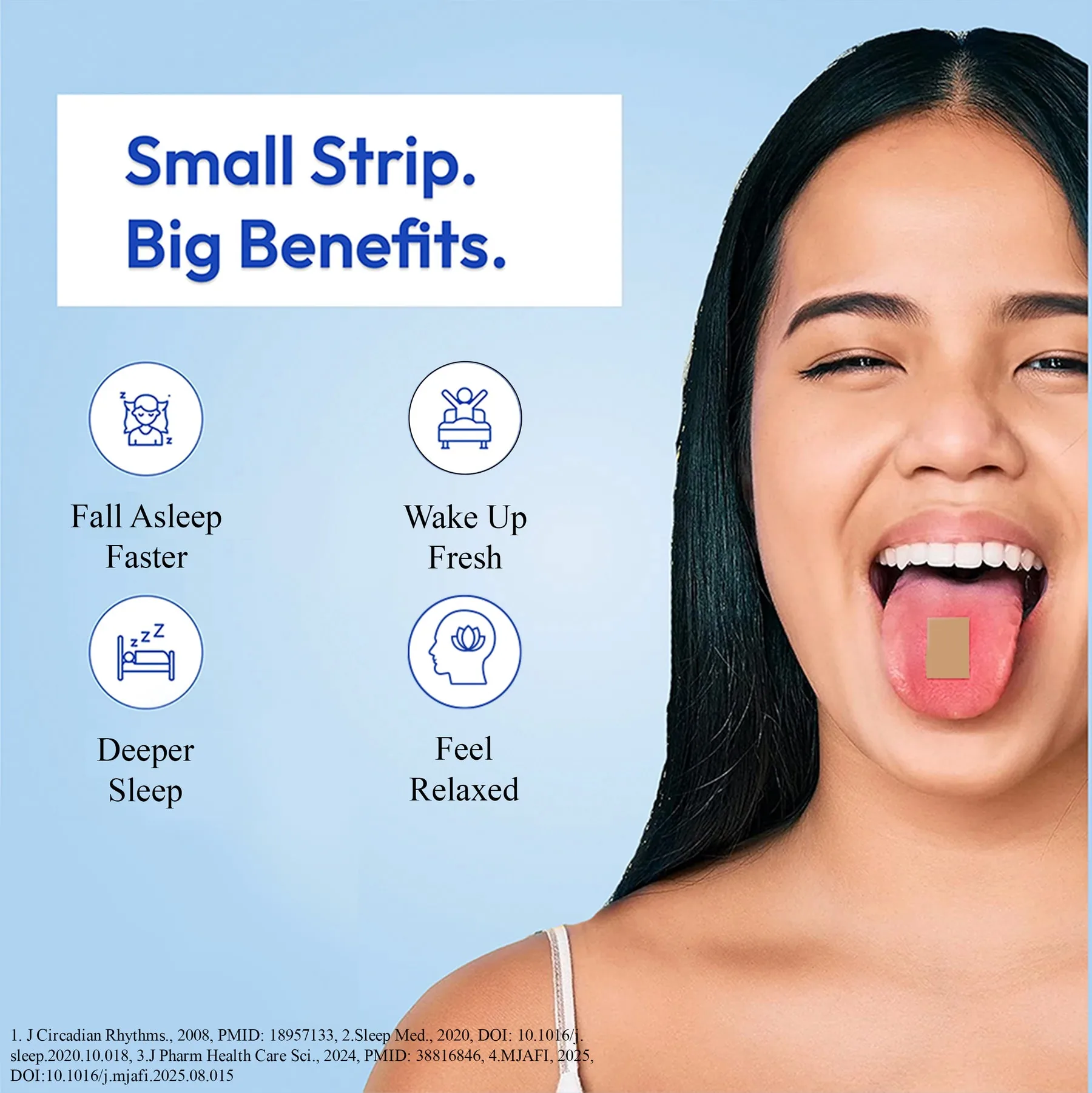 Wellbeing Nutrition Melts Restful Sleep & Melts Into Multivitamins Oral Strips Combo | Daily Wellness & Sleep Support | Fast-Dissolving Oral Thin Strips-5
