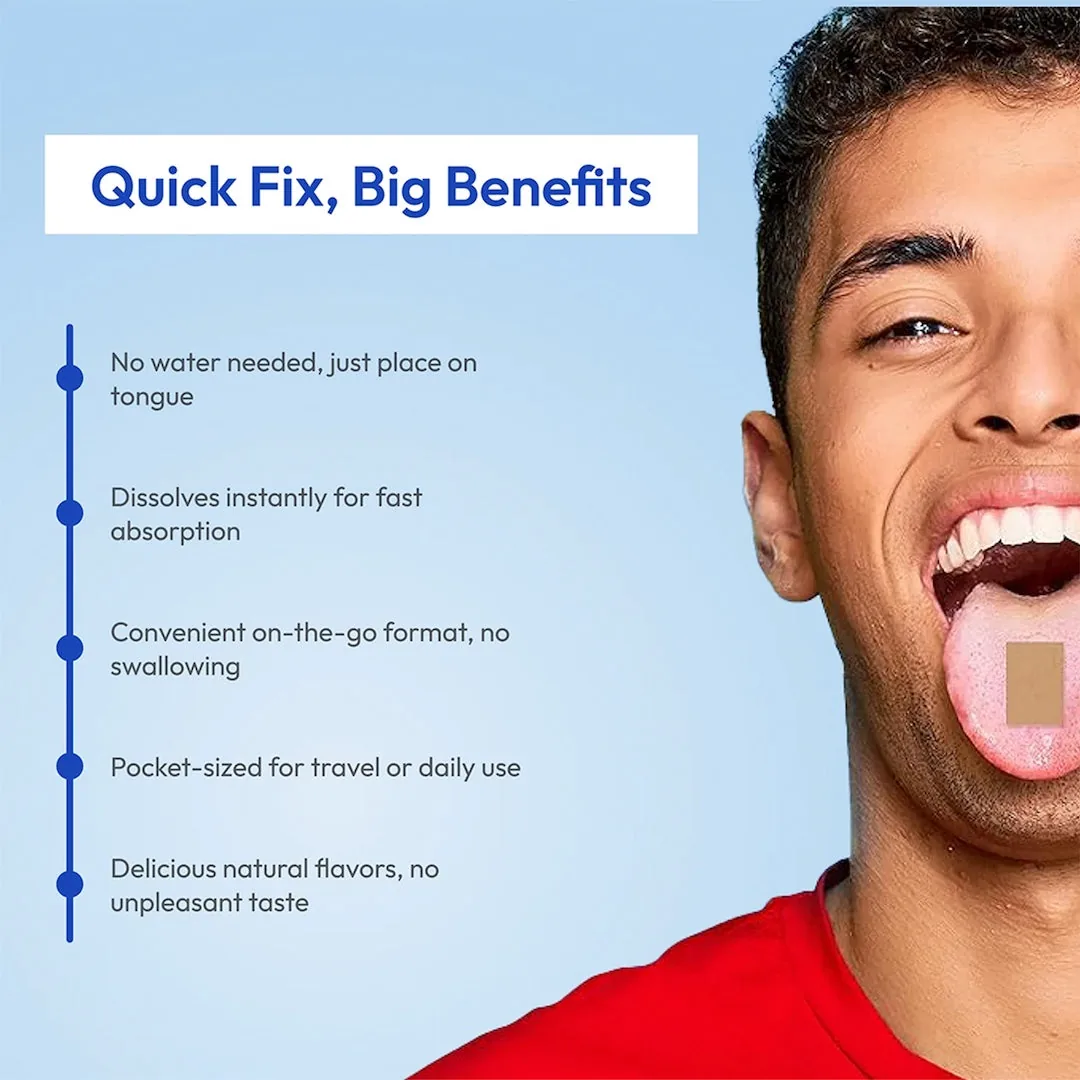 Wellbeing Nutrition Melts Restful Sleep & Melts Into Multivitamins Oral Strips Combo | Daily Wellness & Sleep Support | Fast-Dissolving Oral Thin Strips-8