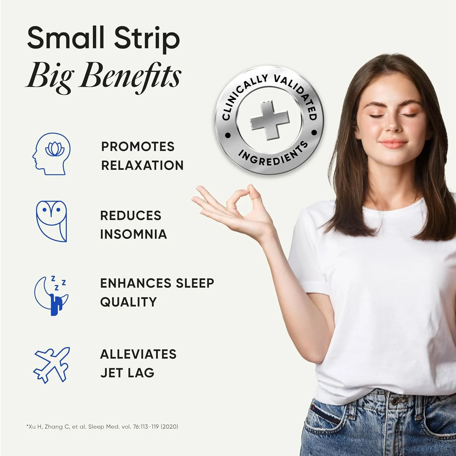 Wellbeing Nutrition Melts Restful Sleep Oral Strips | Melatonin & Herbal Sleep Aid | Calming Chamomile Lavender Flavor-3