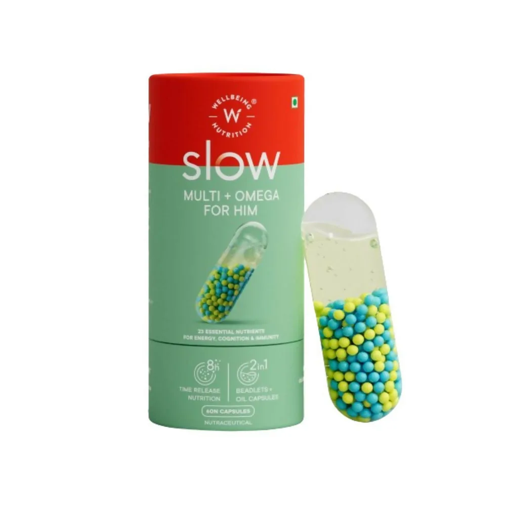 Wellbeing Nutrition Slow Multi Omega For Him Capsules