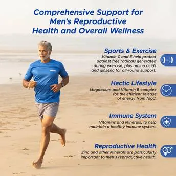 Wellman Health Supplements Multivitamin | Daily Men's Formula | With Ginseng & Amino Acids-6