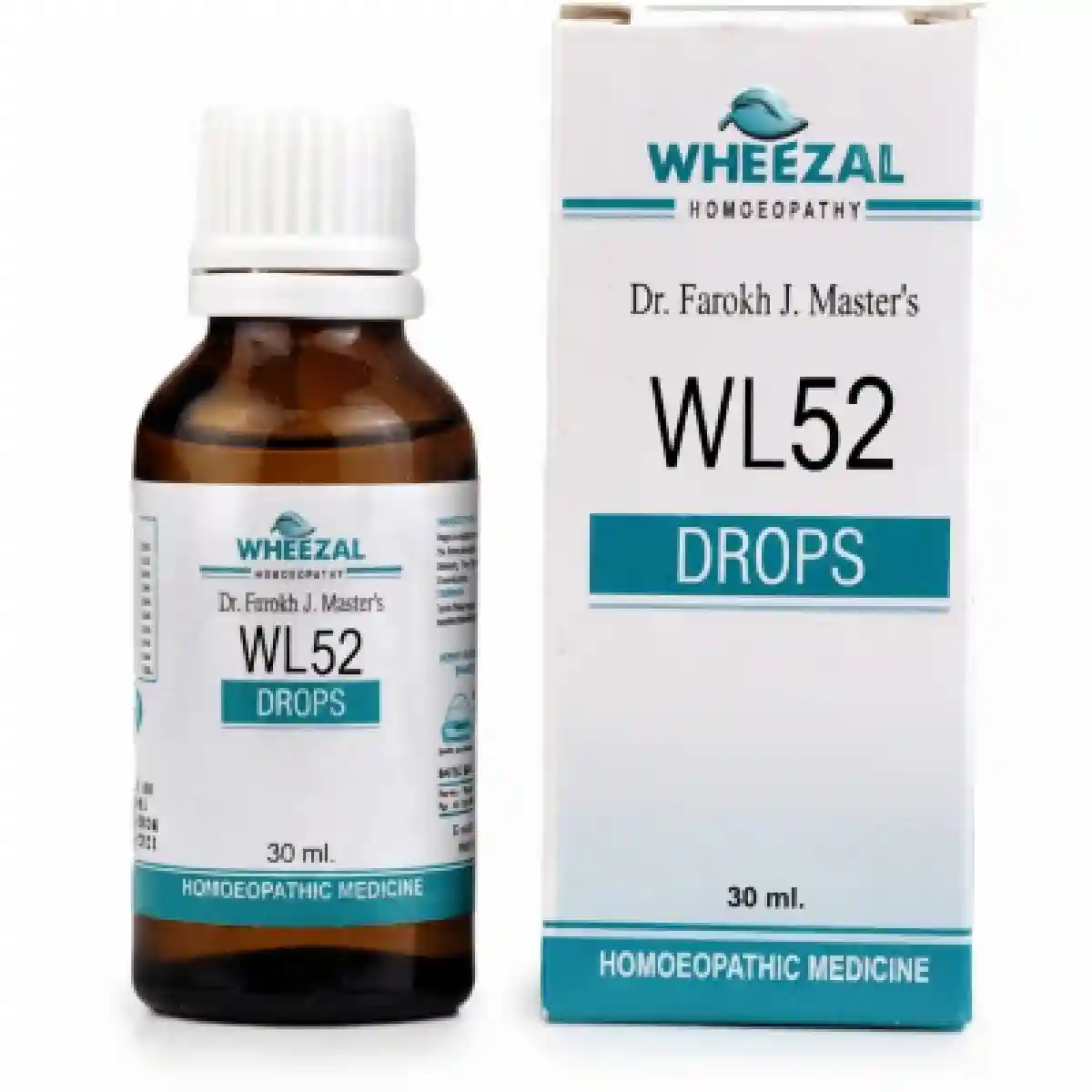 Wheezal Homeopathy WL-52 Drops | Ovarian Health Support | Natural Hormonal Balance Formula-1