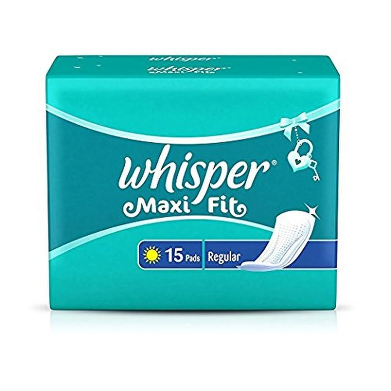 Whisper Maxi Nights Regular Sanitary Pads 15 Pads