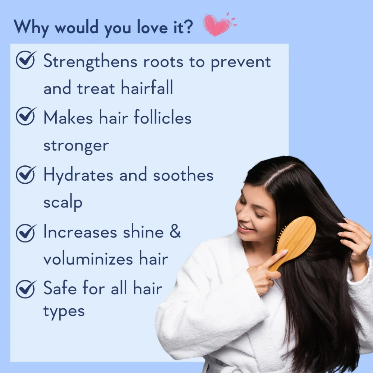 WishCare Hair Growth & Anti Hairfall Range with Serum, Shampoo & Conditioner Combo | Complete Hair Care Kit | Promotes Thicker and Stronger Hair-5