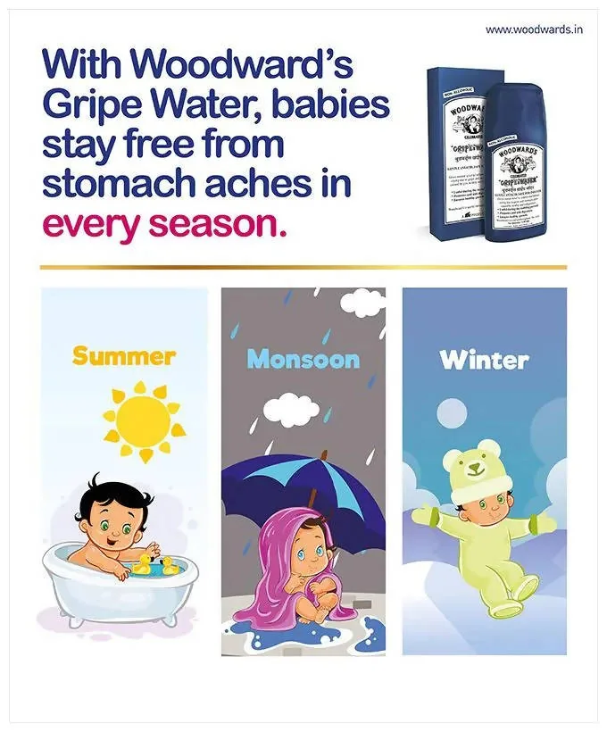 Woodward's Gripe Water | Gentle Infant Antacid | Colic and Gas Relief-6