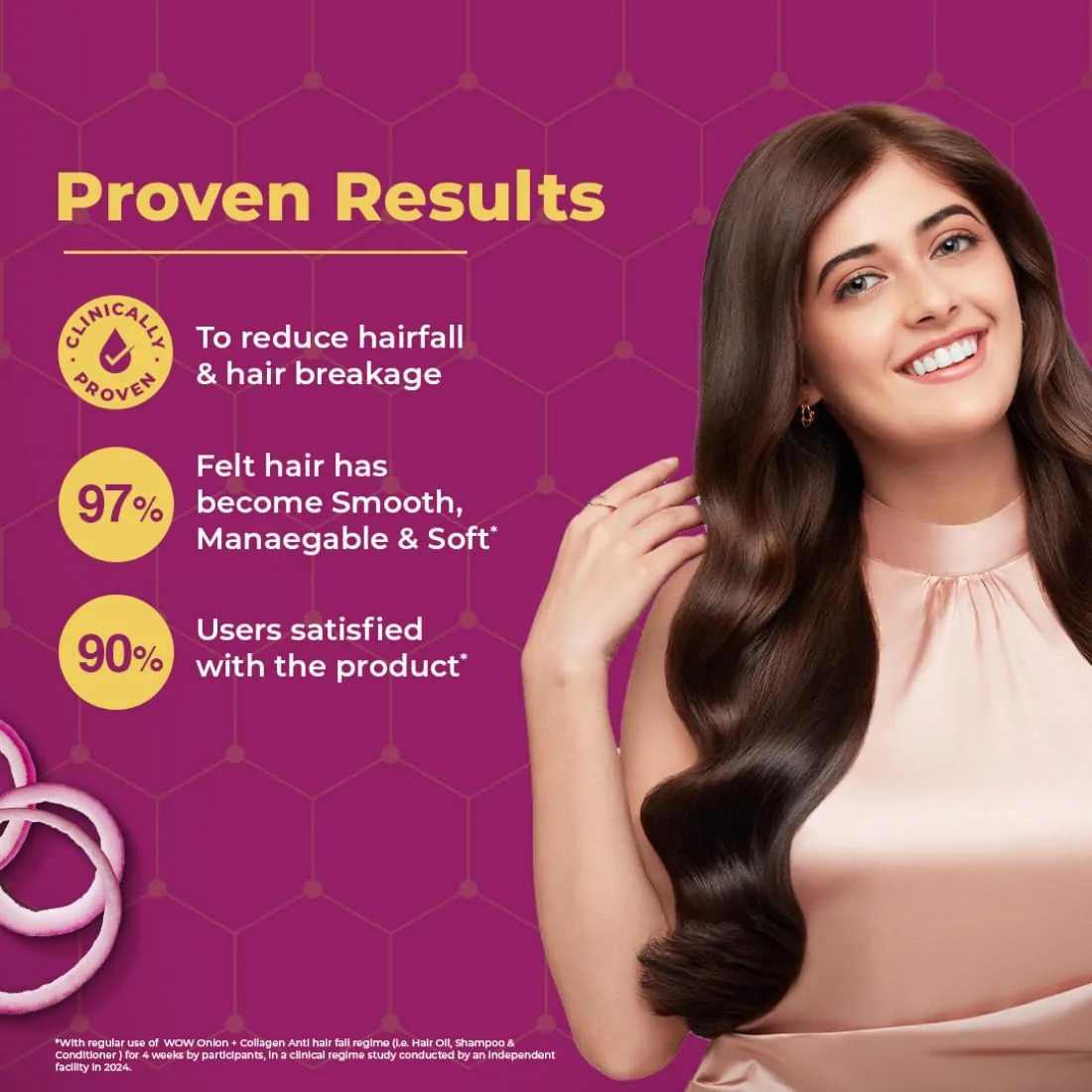 Wow Skin Science Onion & Collagen Anti-Hairfall Hair Oil | Nourishing Hair Oil | Non-Sticky Formula for Stronger Hair-5