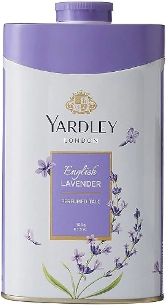 Yardley London English Lavender Perfumed Deodorizing Talc | Talcum Powder | Refreshing Floral Scent Yardley London English Lavender Perfumed Deodorizing Talc | Talcum Powder | Refreshing Floral Scent - 100 gm