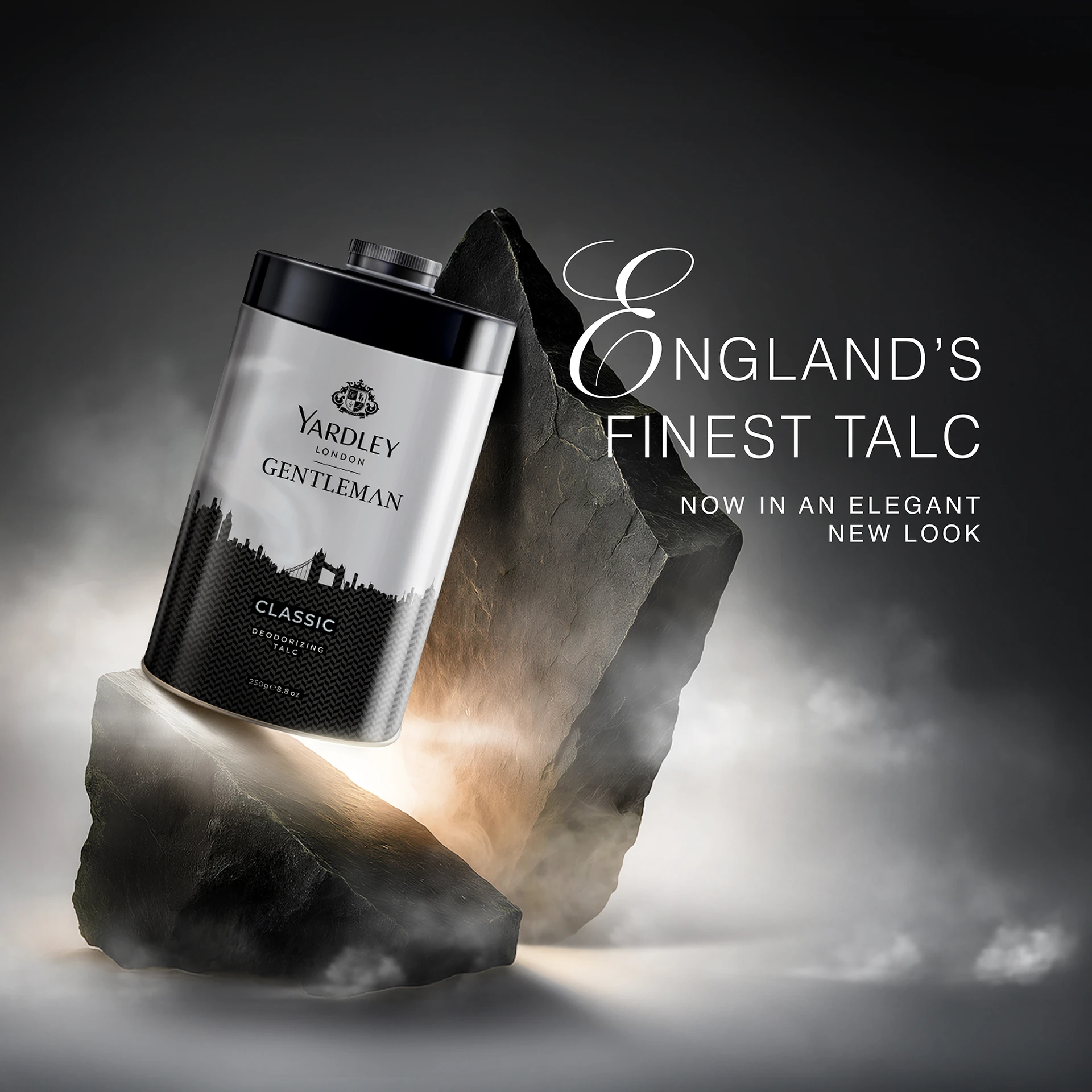 Yardley London Gentleman Classic Talcum Powder For Men | Fragrant Masculine Talc | Woody and Spicy Aroma-3