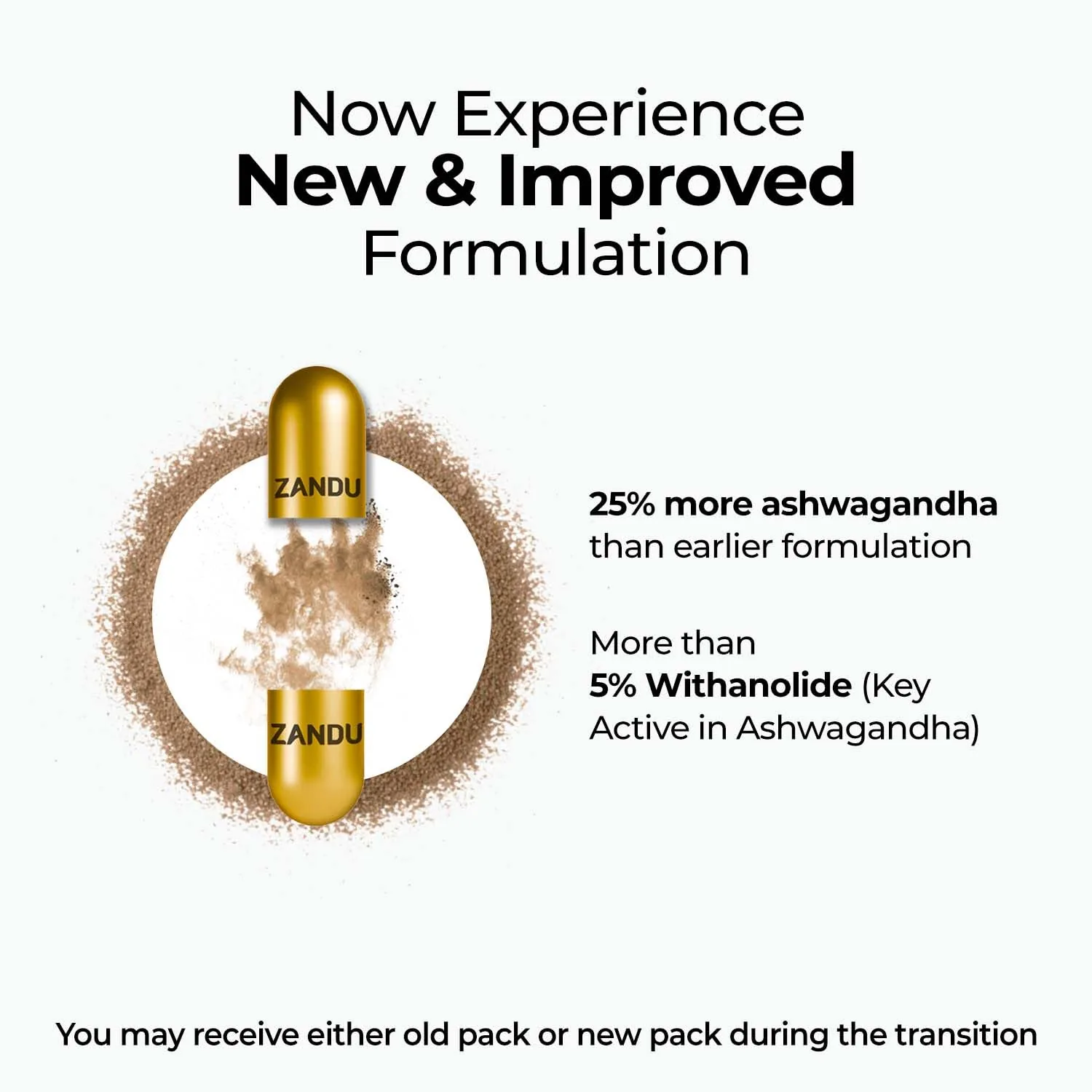 Zandu Ashwagandha Gold Plus Capsules | Ayurvedic Vitality Supplement | Stress Relief & Stamina Booster-2